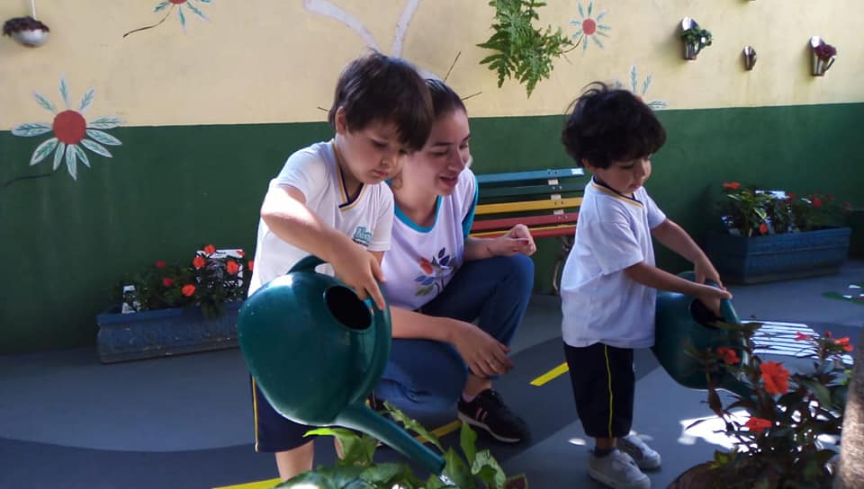 Um dia no jardim