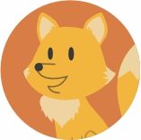 Mascote raposa da Bloom